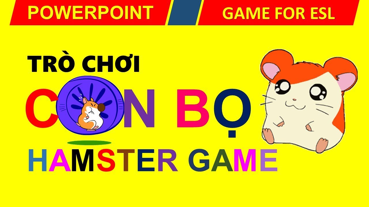 Trò chơi PowerPoint Con bọ phiên bản 1| Hamster PowerPoint Game | TRỢ GIẢNG - YouTube