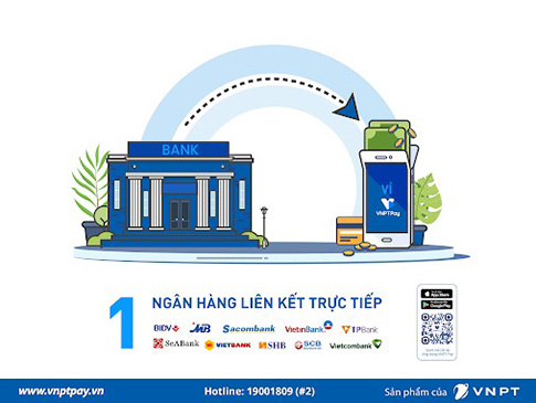 chuyển tiền vào vnpt pay bằng tài khoản ngân hàng