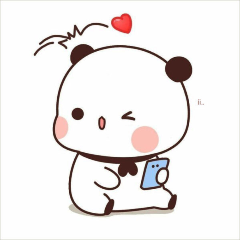 sticker cute đơn giản