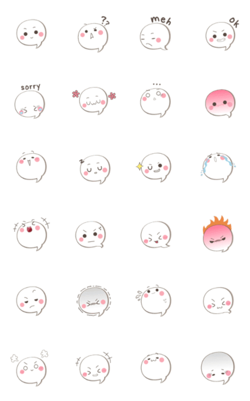 vẽ sticker cute đồ ăn