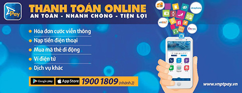 thanh toán online bằng vnpt pay