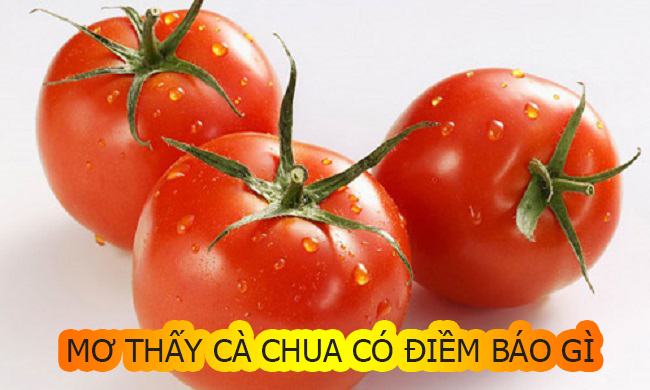 Những giấc mơ thấy quả cà chua mang ý nghĩa gì? Đánh số gì?